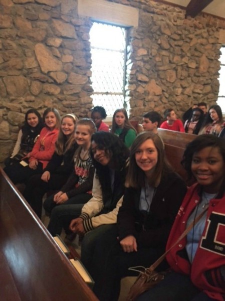 Group Picture in Chapel of Jr/Sr DPA