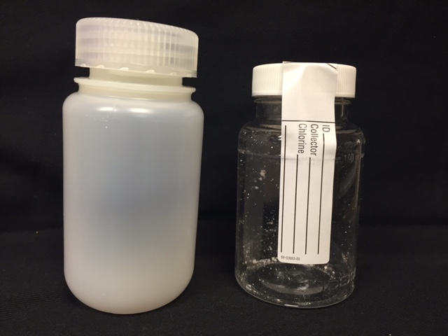 Water sample bottles